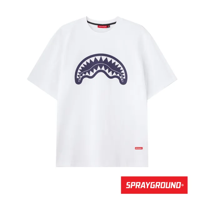 【SPRAYGROUND】美國職籃聯盟湖人隊刺繡款上衣(白色)