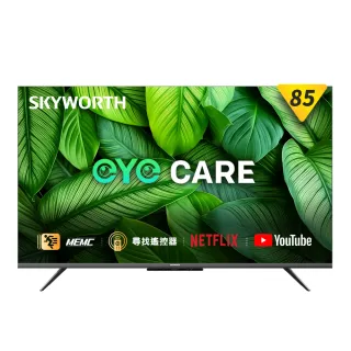 SKYWORTH 創維】50型4K LED Google TV聯網顯示器(50G6600K) - momo購物