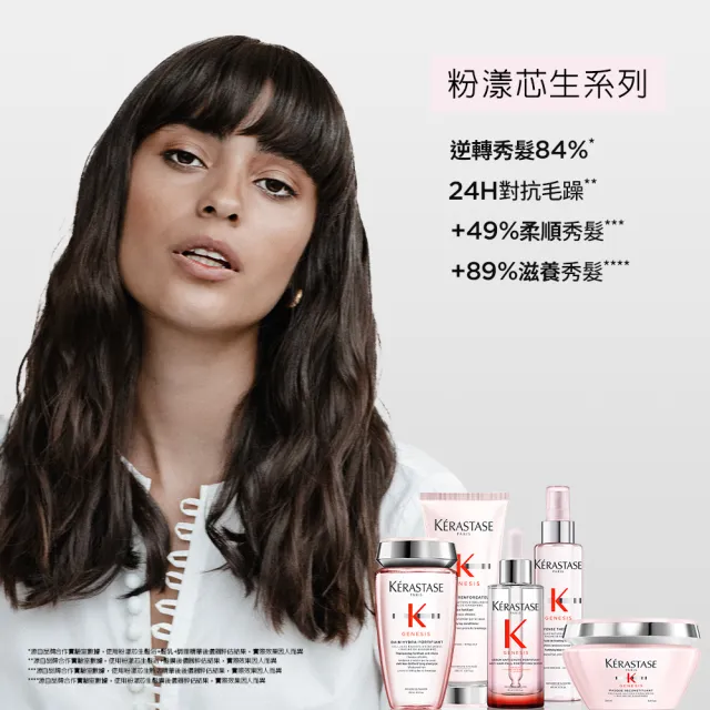 【KERASTASE 巴黎卡詩】200ml 髮膜/護髮膜(多款任選/蓬鬆/養髮/修護/柔順/光澤/護色)