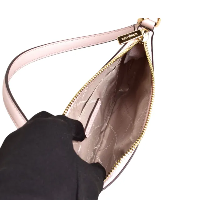 【Michael Kors】MK JET SET TRAVEL防刮皮革單層大手拿包/MK手拿包/手腕包/MK兩用包(多款任選)
