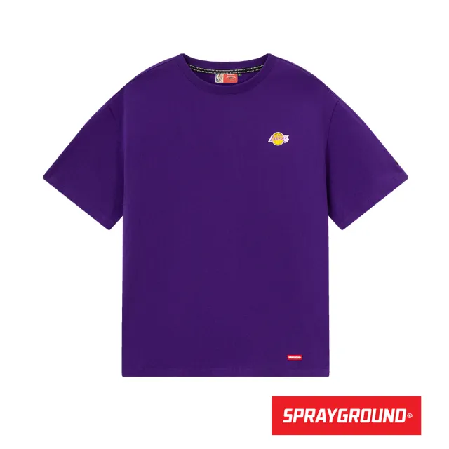 【SPRAYGROUND】美國職籃聯盟湖人隊T-shirt(紫色)