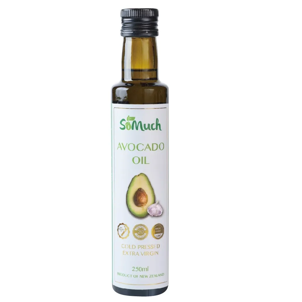 【壽滿趣】Somuch紐西蘭頂級冷壓初榨蒜香酪梨油250ml(可生飲/低溫冷壓)