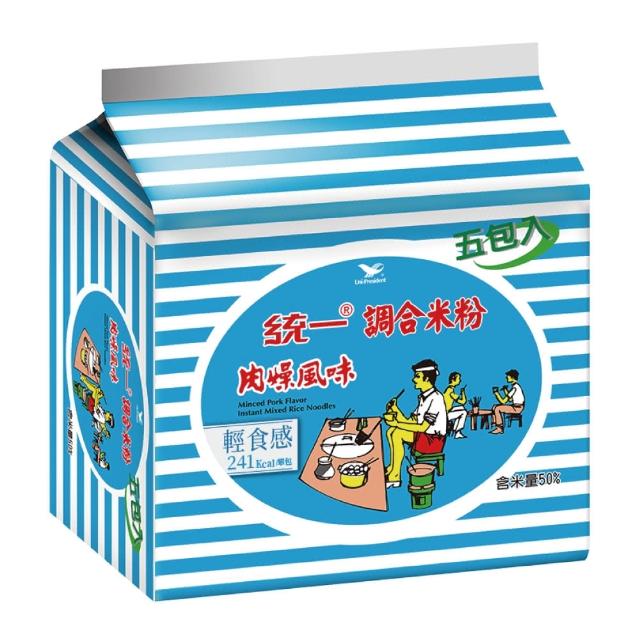 【統一麵】統一調合米粉肉燥風味5入/組(中元)