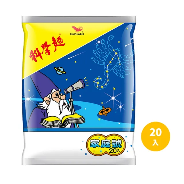 【科學麵】科學麵原味Mini包15gx20入/袋