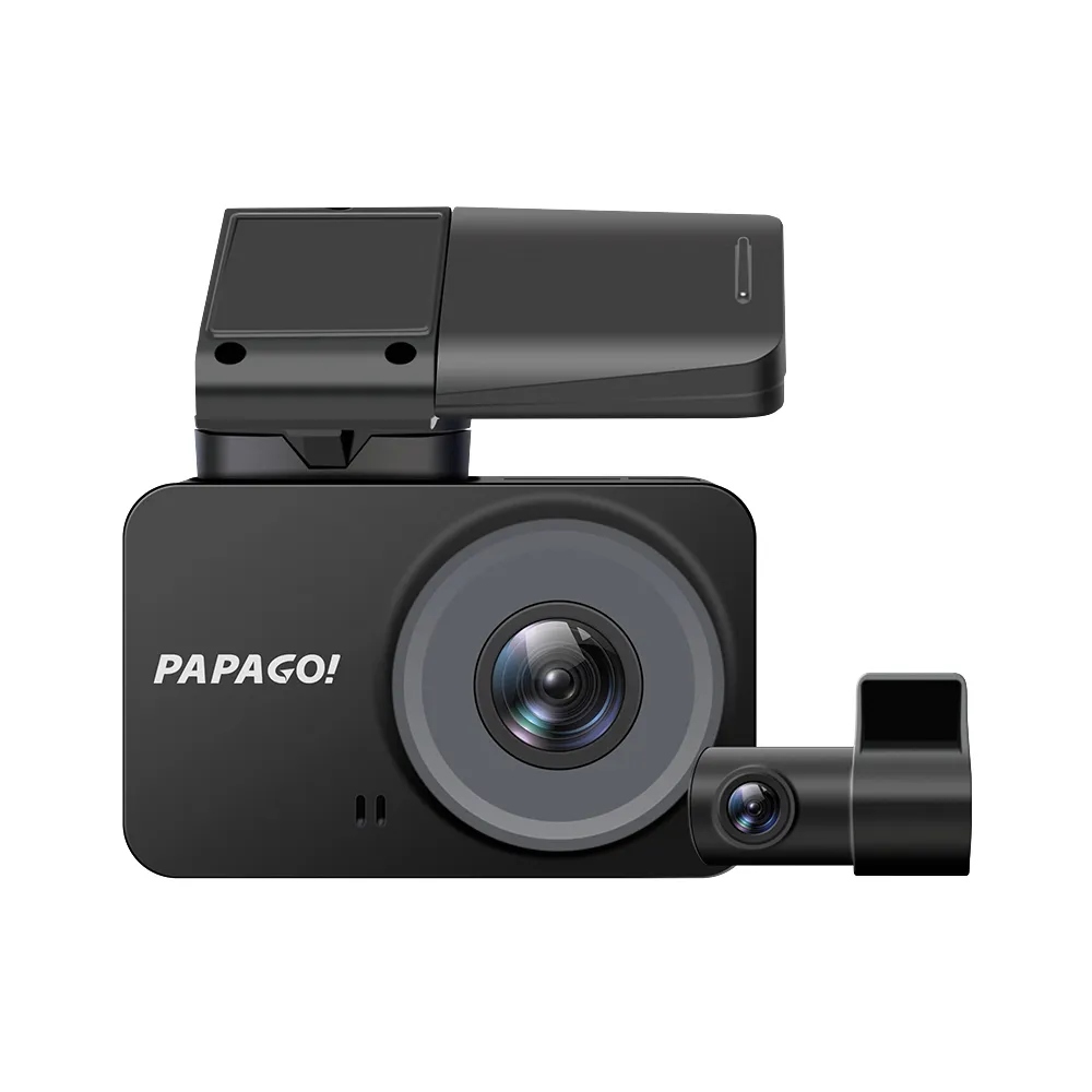 【PAPAGO!】G5 2K 前後雙SONY星光夜視 磁吸式 行車紀錄器(行車記錄器/GPS測速提醒/140度大廣角)