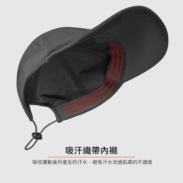 【A-MYZONE】AERO-FIT 防潑水透氣涼感運動帽/跑帽/遮陽帽/透氣帽/軟頂帽/棒球帽(高爾夫 網球 馬拉松 防曬)