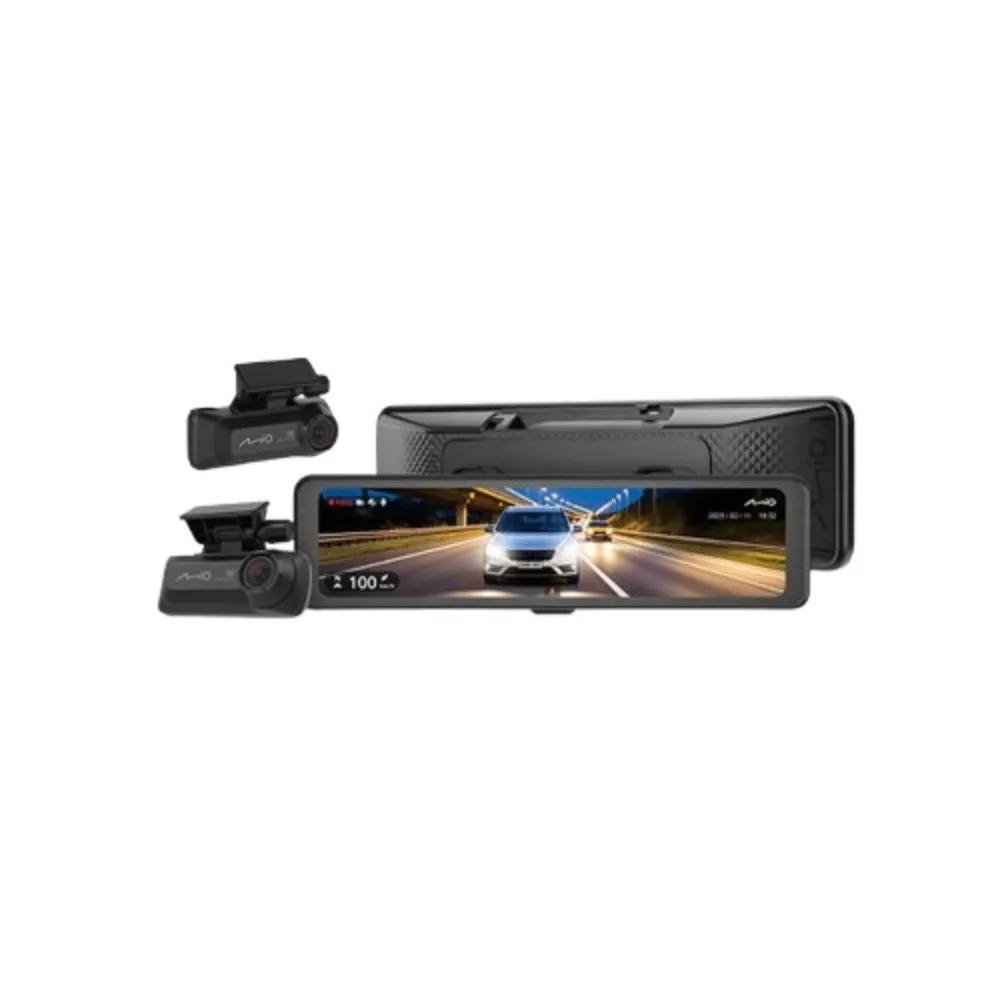 【Mio】MiVue R890WD 分離式鏡頭 後視鏡型行車記錄器 前後4K+4K 極致畫質 新2代星光級 送安裝(車麗屋)