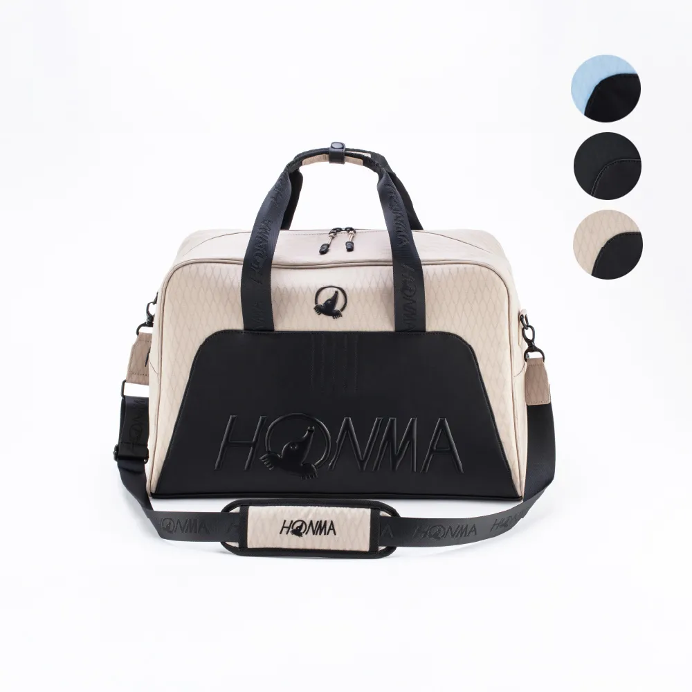 【HONMA 本間高爾夫】高爾夫衣物袋/行李袋/波士頓包 可肩背GOLF BOSTON BAG BB12632(多色任選)