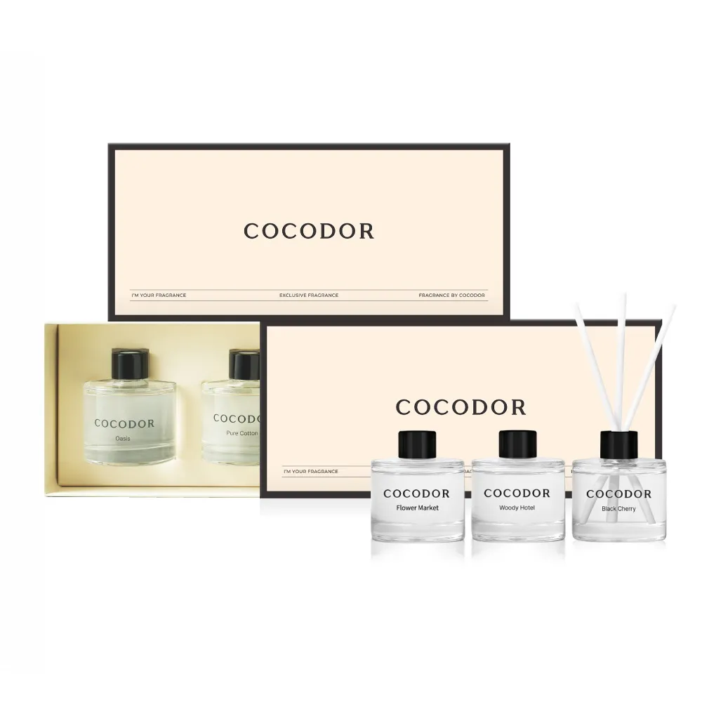 【COCODOR】經典MINI系列擴香瓶禮盒2組入(50mlX6/官方直營/韓國香氛/七夕情人節/禮物)