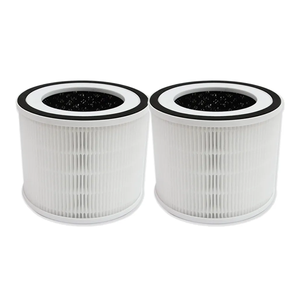 【PUREBURG】2入組-適用Future Lab未來實驗室 PrimeZone VitaAir  淨涼清風機 2合1活性碳+HEPA空氣濾網