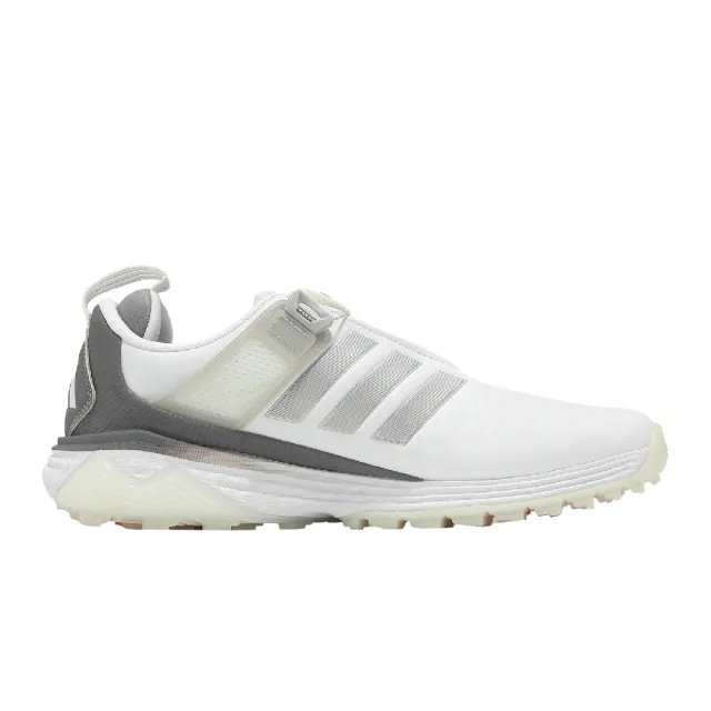 【adidas 愛迪達】高爾夫球鞋 Adipower 26 SL Boa 男鞋 防水 寬楦 白 無釘 JS4140