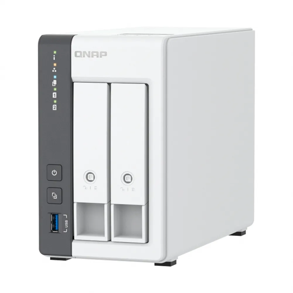 【QNAP 威聯通】 搭希捷 8TB x2 ★ TS-216G 2Bay NAS 網路儲存伺服器