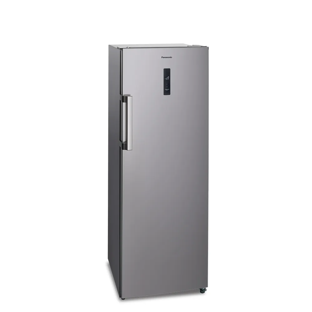 【Panasonic 國際牌】家電快配★242L高效變頻壓縮機直立式冷凍櫃(NR-FZ255AV-S)