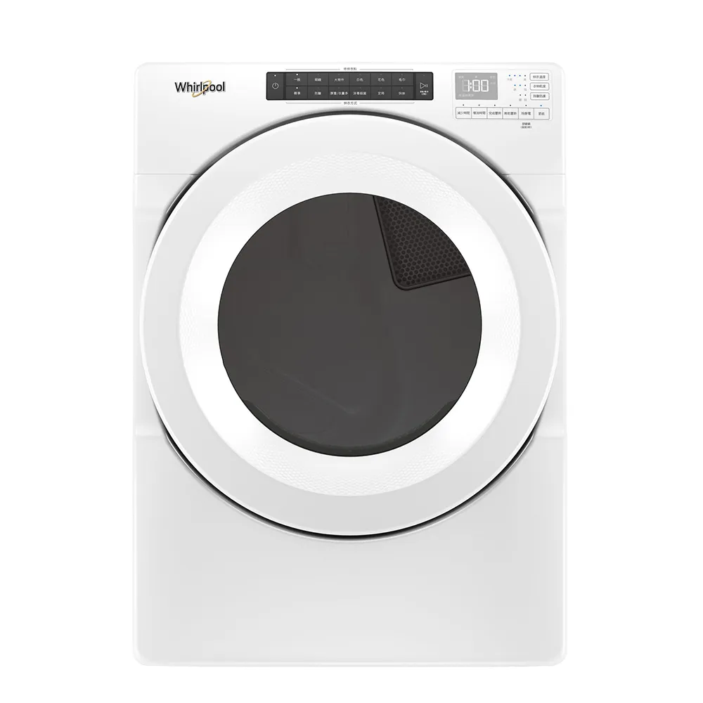 【Whirlpool惠而浦】家電快配15公斤電力型滾筒乾衣機(8TWED5620HW)