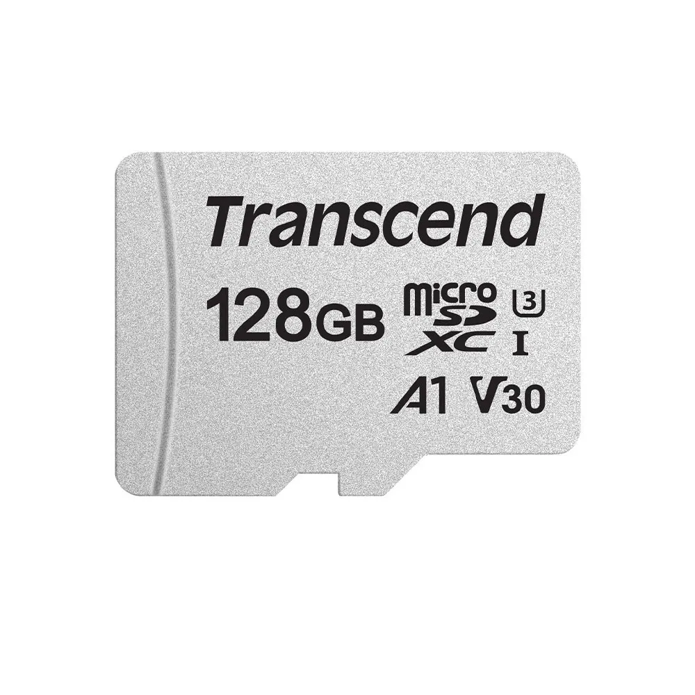 【Transcend 創見】USD300S microSDXC UHS-I U3 V30/A1 128GB 記憶卡(TS128GUSD300S-A附轉卡 包裝隨機出貨)