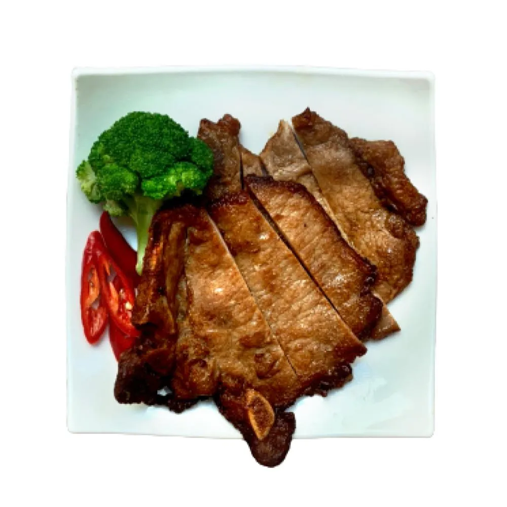 【巧食家】懷舊古早味排骨X2盒(500g/5片/盒)