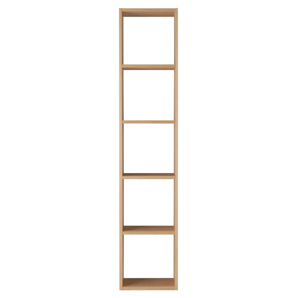 【MUJI 無印良品】自由組合層架/橡木/5層/基本組/(大型家具配送)