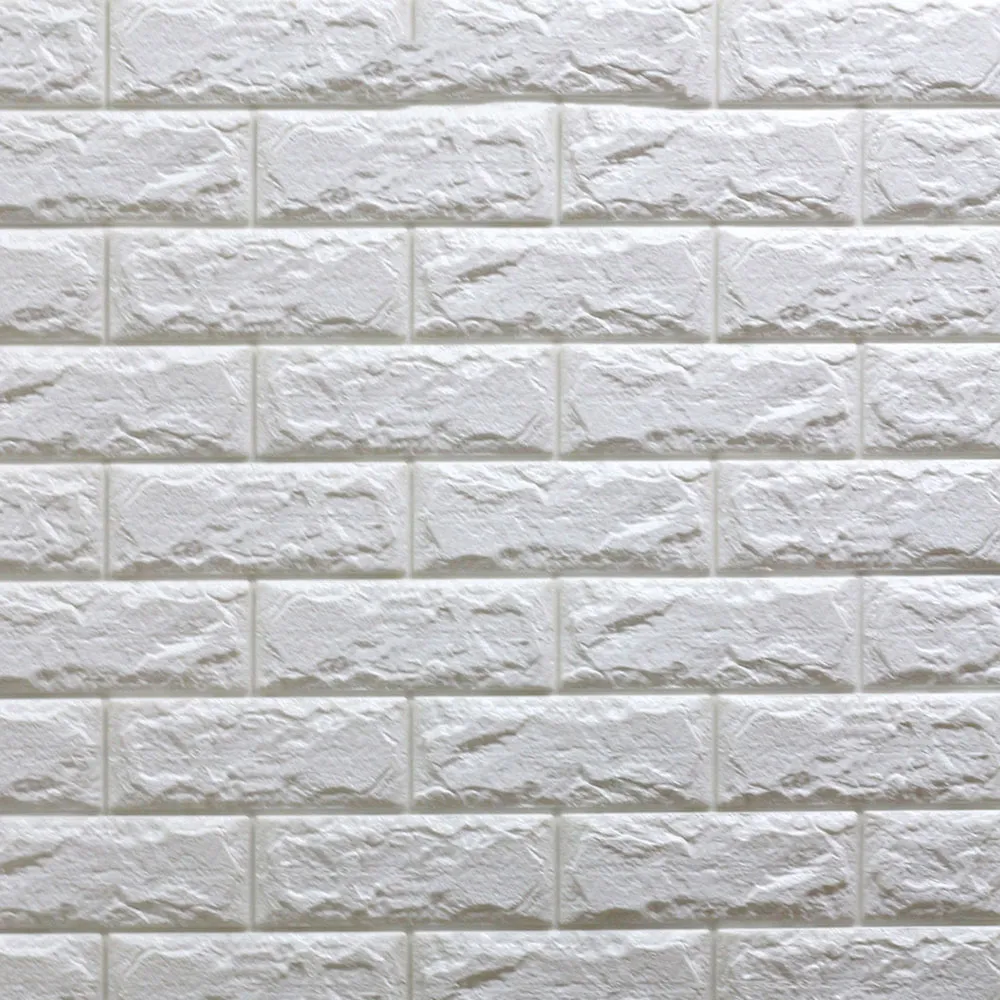 【MAEMS】韓國原裝-3D立體防撞自黏磚紋壁貼 單片販售(100cmX65cm/片)