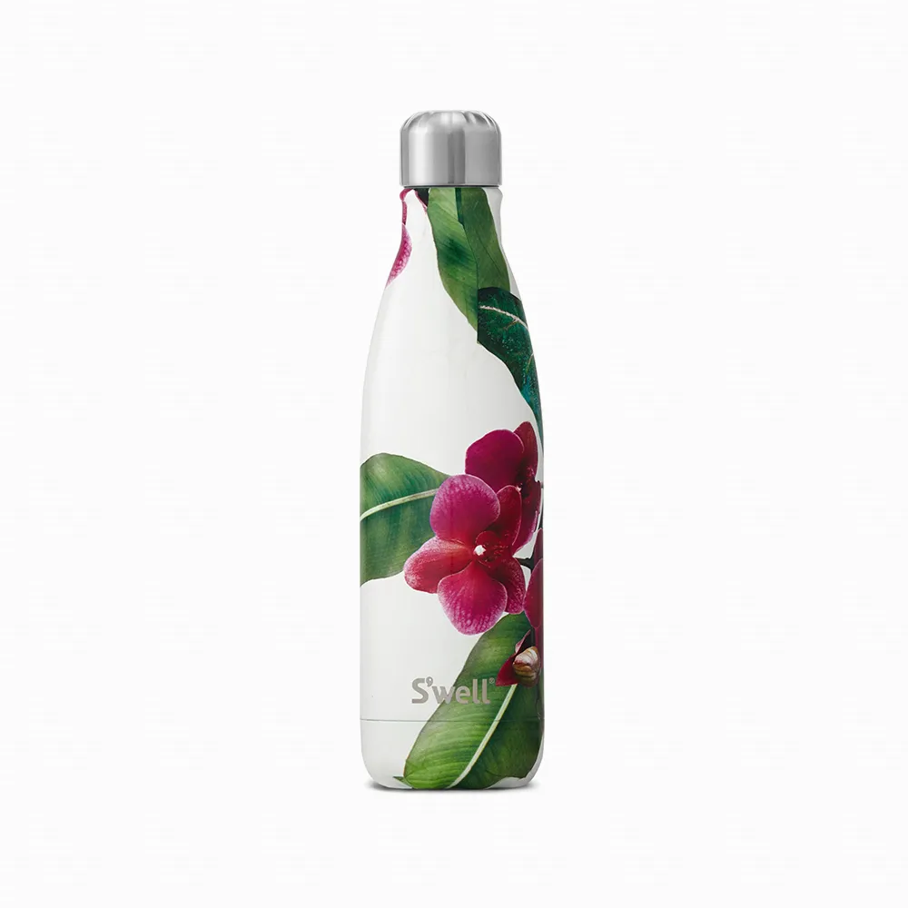 【S’well】Cattleya 17oz-500ml 美國時尚不鏽鋼保冷.保溫杯(Resort Collection 保溫瓶)