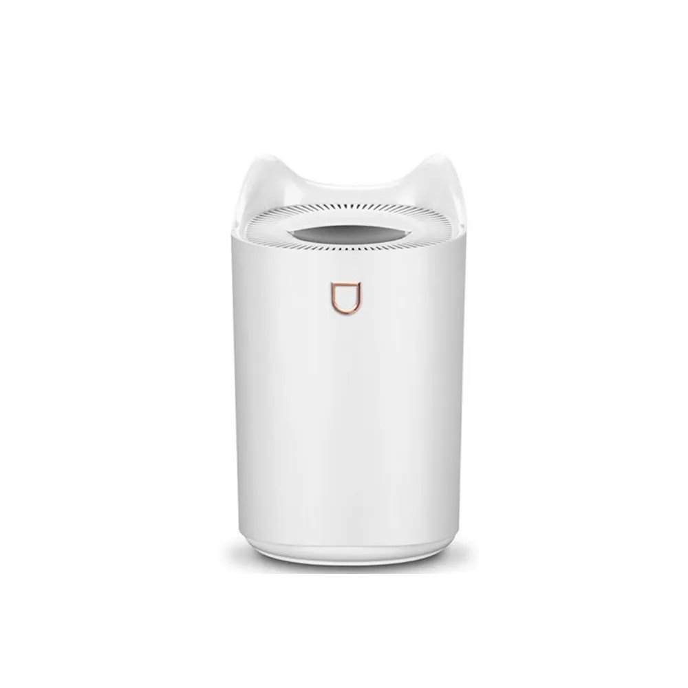 【ROYAL LIFE】大容量雙噴頭七彩香薰加濕器-4入組(3000ml)