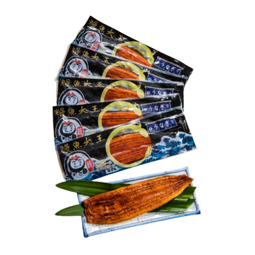 【King-eel 鰻魚大王】剛剛好蒲燒鰻禮盒 共五尾一公斤一盒