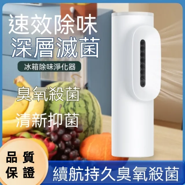 【諾必行】冰箱除味器 家用車載去異味 臭氧殺菌消毒 空氣淨化器
