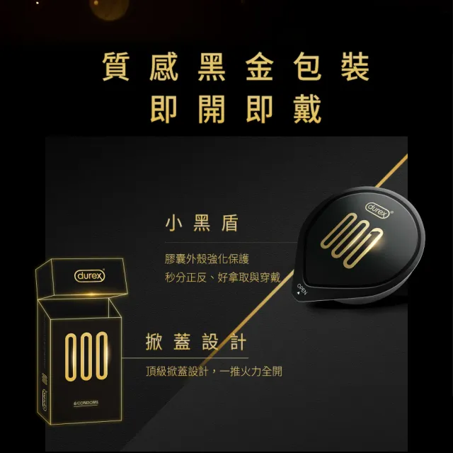 【Durex 杜蕾斯】001水性PU衛生套標準裝4盒(共24入 保險套/衛生套/避孕套/安全套/避孕/保險套推薦)