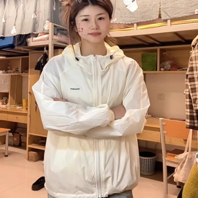 【巴黎精品】現貨+預購 防曬外套法式短版外套防曬衣夏季薄款上衣襯衫(慵懶風寬鬆女外套8款t1a1no8 C)