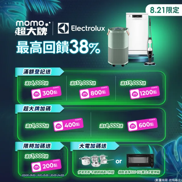 【Electrolux 伊萊克斯】嘖嘖募資好評5000萬 安心管家 800 全能掃拖機器人(EFR81223)