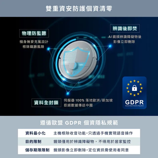 【Electrolux 伊萊克斯】嘖嘖募資好評5000萬 安心管家 800 全能掃拖機器人(EFR81223)