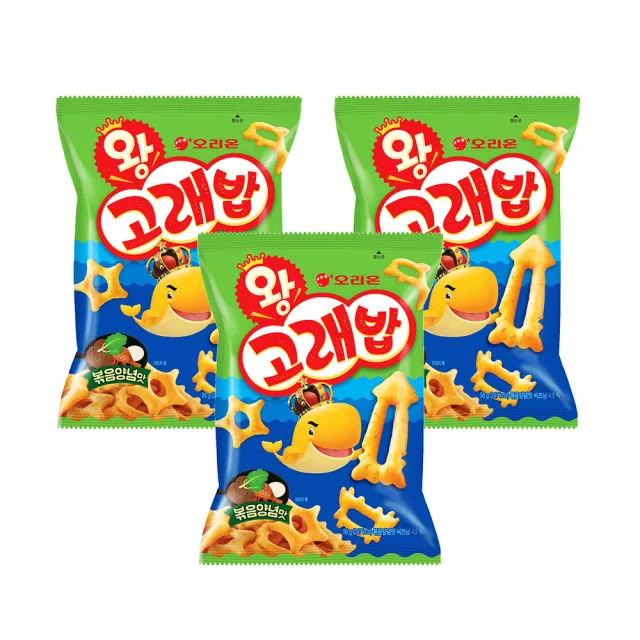 【好麗友】鯨魚王脆餅56gX3件組