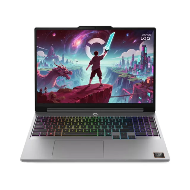 【Lenovo】特仕版 15.3吋AI電競筆電灰色(R7 250/32G/512G+1TB SSD/RTX5050/Win11/83TN008UTW)