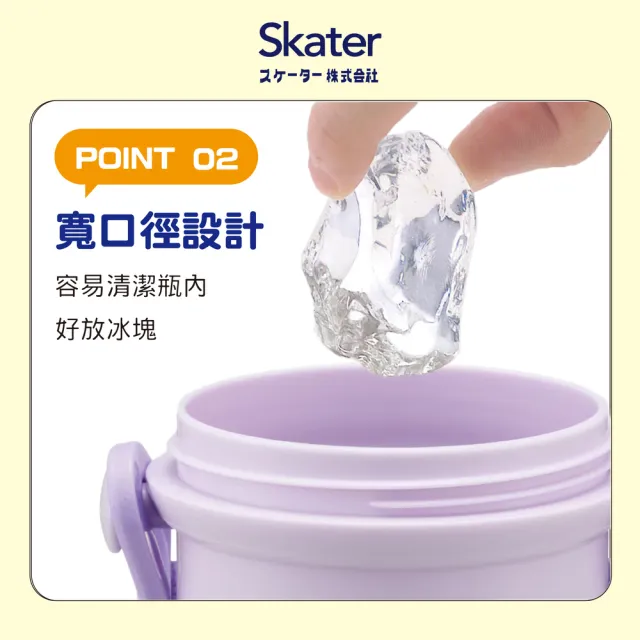 【Skater】直飲式兒童水壺 PSB5SAN (480ml 日本製)