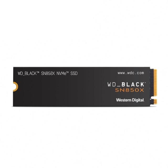 【Western Digital】WD_BLACK SN850X 2TB Gen4 M.2 PCIe SSD固態硬碟 5年保 最高讀取7300MB/s