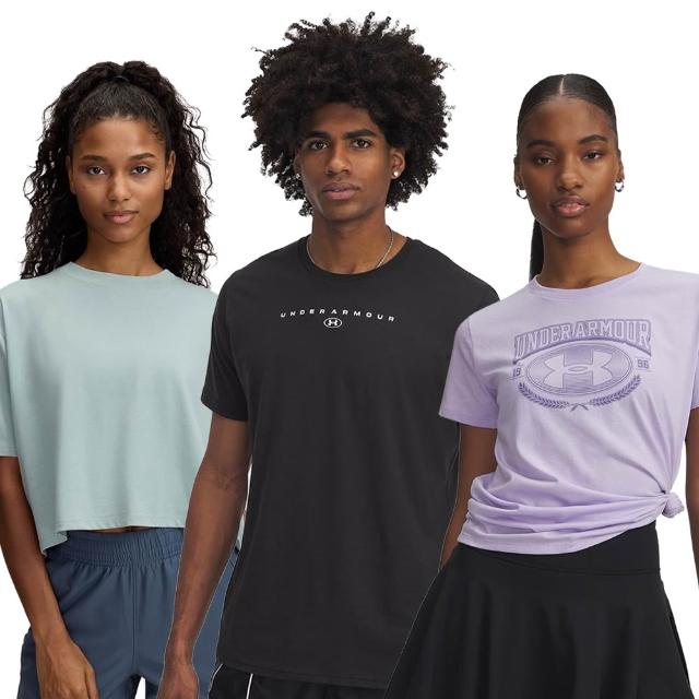 【UNDER ARMOUR】UA99精選 男女款 LOGO 短袖T-Shirt 運動短T(多款任選)