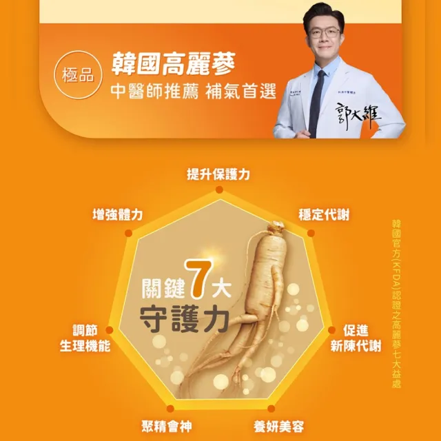 ★中秋禮盒★【JUNG KWAN JANG 正官庄】高麗蔘葉黃素飲 (60mlx21入/盒)-游離型/玉米黃素