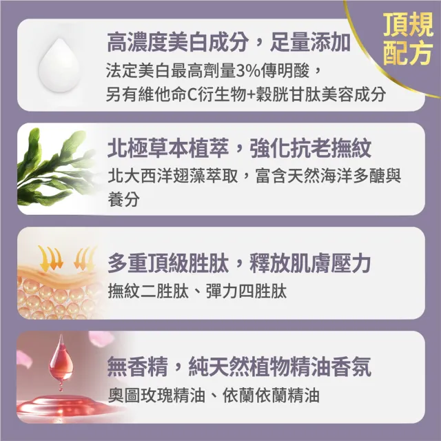 【FJ 豐傑生醫】超輕感美白防曬乳-30ml/支x3入(美白ｘ提升肌膚防護力)