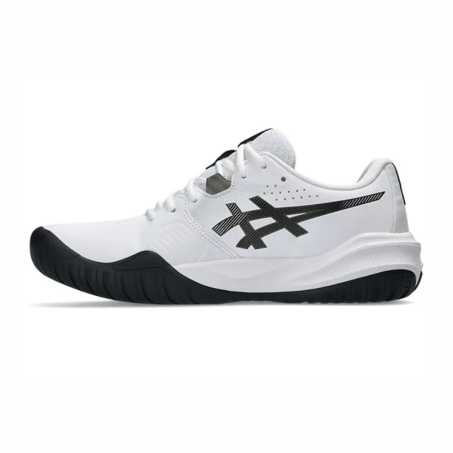 【asics 亞瑟士】GEL-Challenger 15 男女 網球鞋 抗扭 硬土 白 黑(1043A024-101)