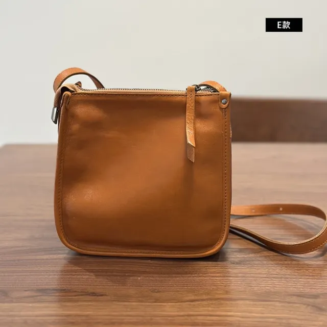 【巴黎精品】現貨+預購 真牛皮水桶包側背真皮革肩背包(外出通勤韓版斜背女包包3款a1mk11 B)