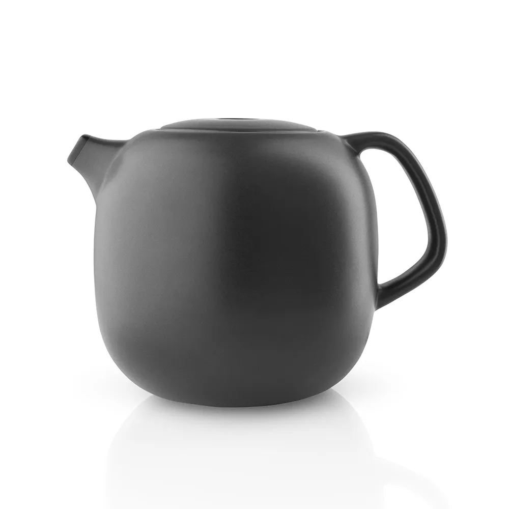 【IUSE】丹麥 Eva Solo Nordic 茶壺/黑/1L(茶壺/陶瓷)