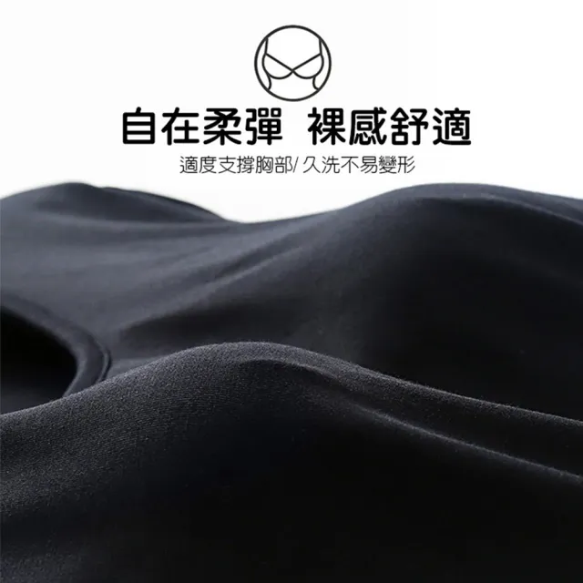 【QIDINA】莫代爾親膚帶罩杯彈性舒適連身裙-F (連身洋裝 胸墊睡衣 連身睡衣 長洋裝 睡裙子)