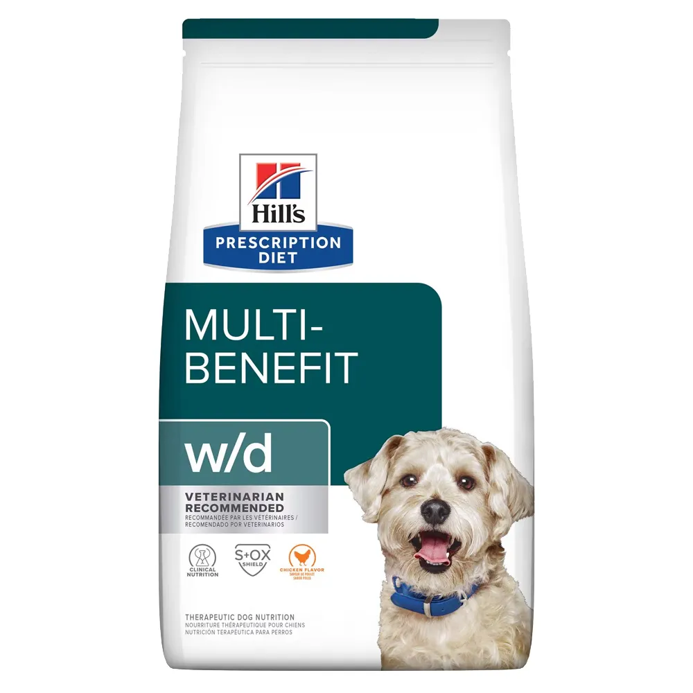 【Hills 希爾思】犬用 w/d 8.5LB 處方 犬飼料(處方 犬飼料)