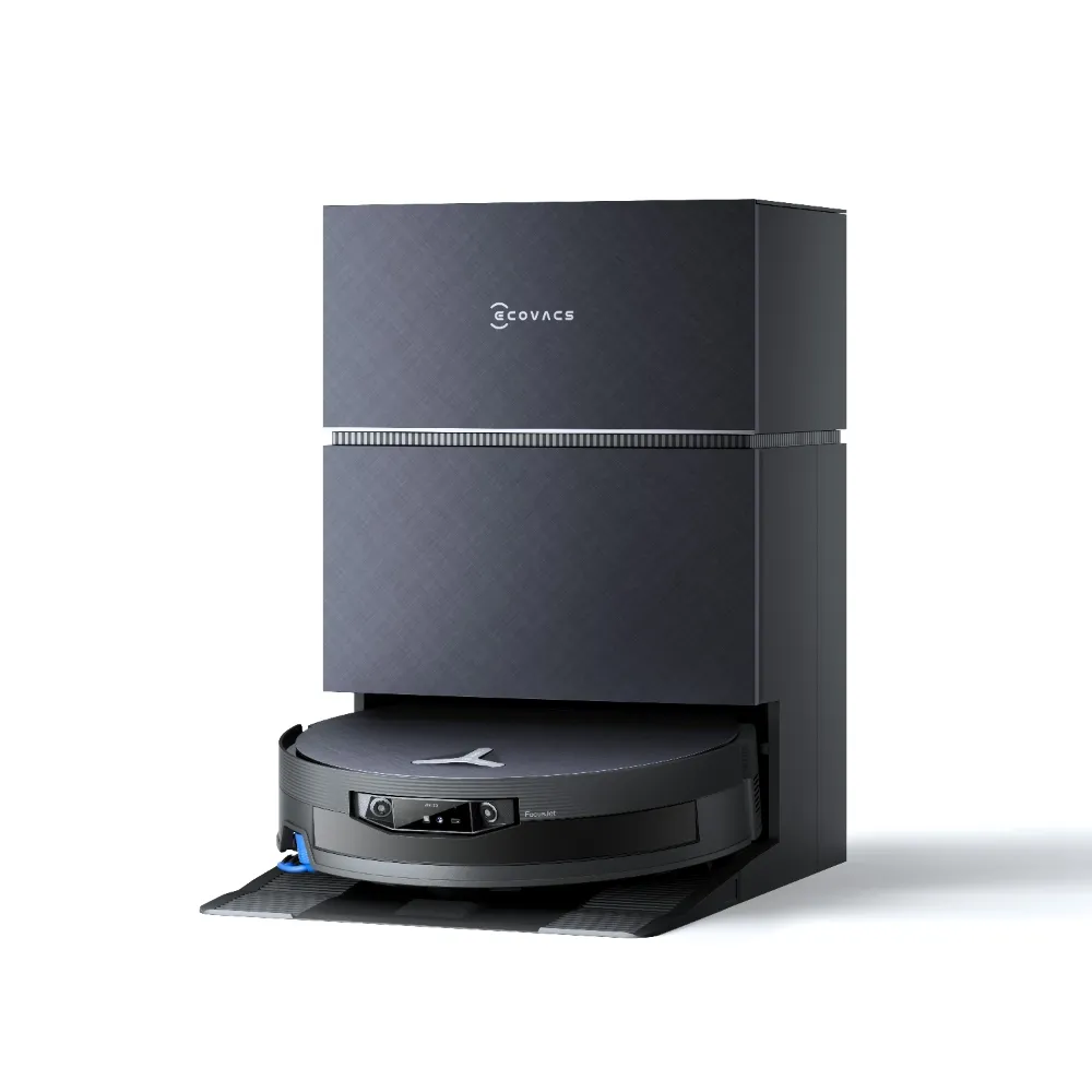 【ECOVACS 科沃斯】全新旗艦DEEBOT X12 PRO 噴溶增壓滾筒洗地機器人(高壓噴射清潔液水/氮化鎵超充)