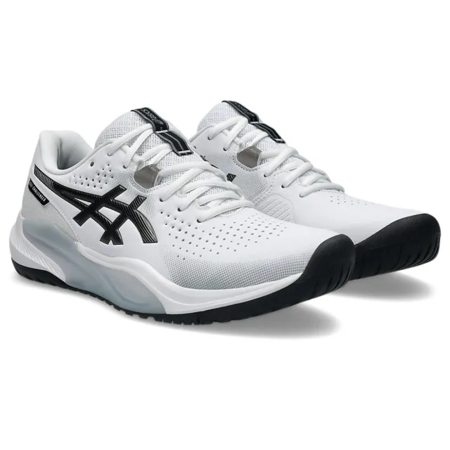 【asics 亞瑟士】網球鞋 訓練鞋 男鞋 女鞋 運動鞋 緩震 寬楦 GEL-CHALLENGER 15 白黑 1043A024-101