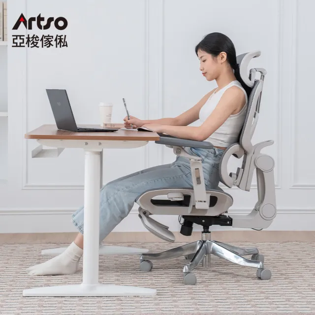 【Artso 亞梭】Switch AIR II動態撐腰追背椅(電腦椅/人體工學椅/辦公椅/椅子/全網椅)