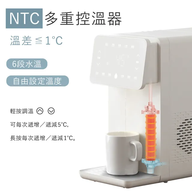 【Giaretti珈樂堤】生飲級製冷/瞬熱飲水機(GT-ICW01)
