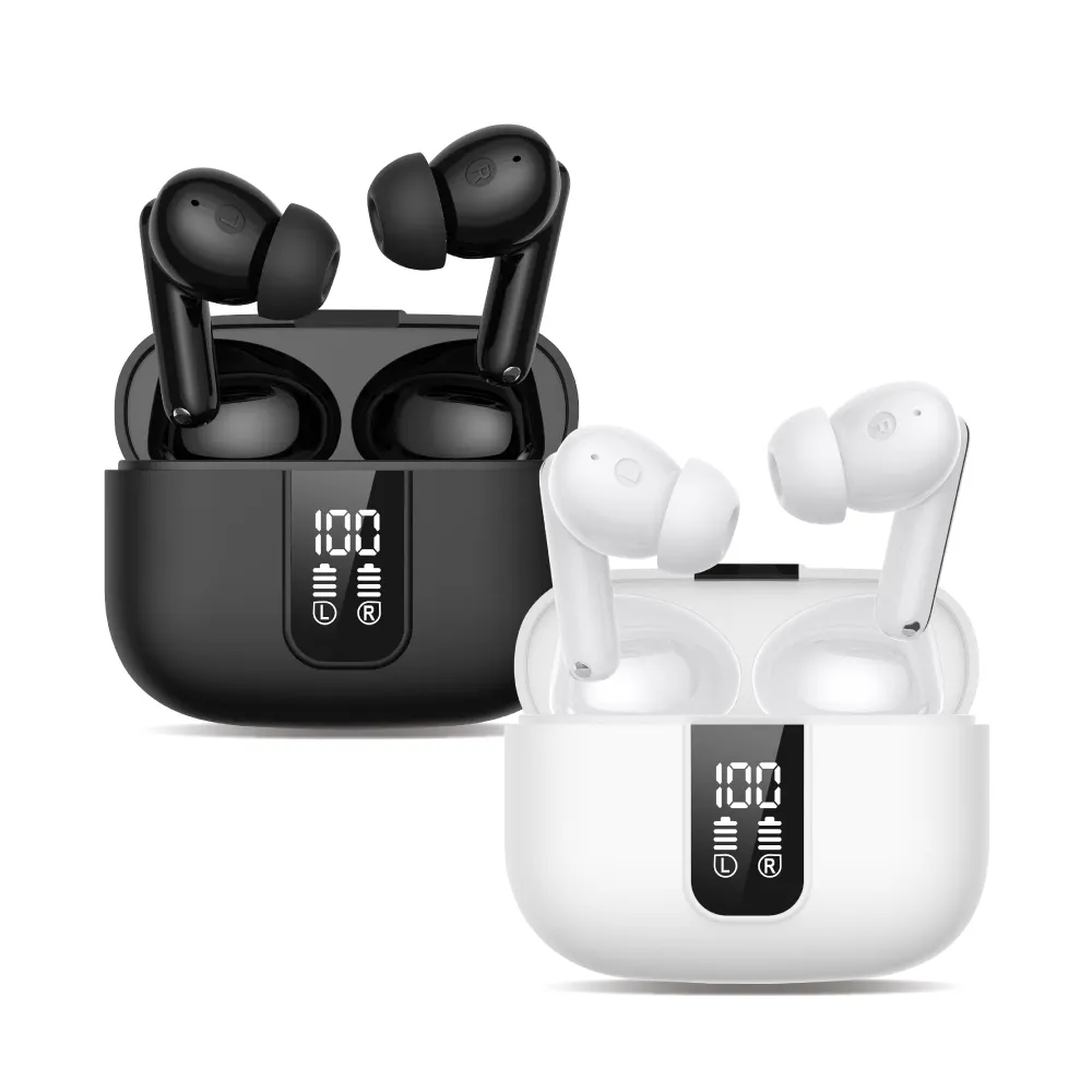【Gigastone 立達國際】2入組 True Wireless 真無線降噪耳機 TAL1(電量顯示/低延遲/藍芽5.4耳機)