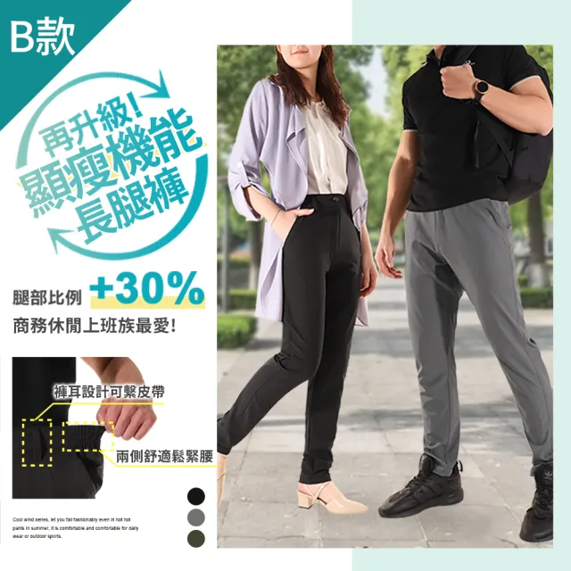 【JU SHOP】涼爽抗悶！男女急速乾爽工裝褲 涼感褲(涼感工作褲 運動褲 口袋工作褲 吸濕排汗 防曬 休閒褲)