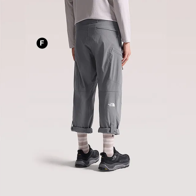 【The North Face】男女款防潑水百搭舒適機能休閒褲(多款任選)