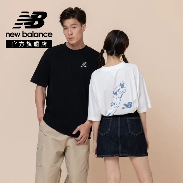 【NEW BALANCE】NB 大谷翔平x短袖上衣_男性_黑/白_MT6224FCBK_MT6224FCWT(美版 版型偏大)